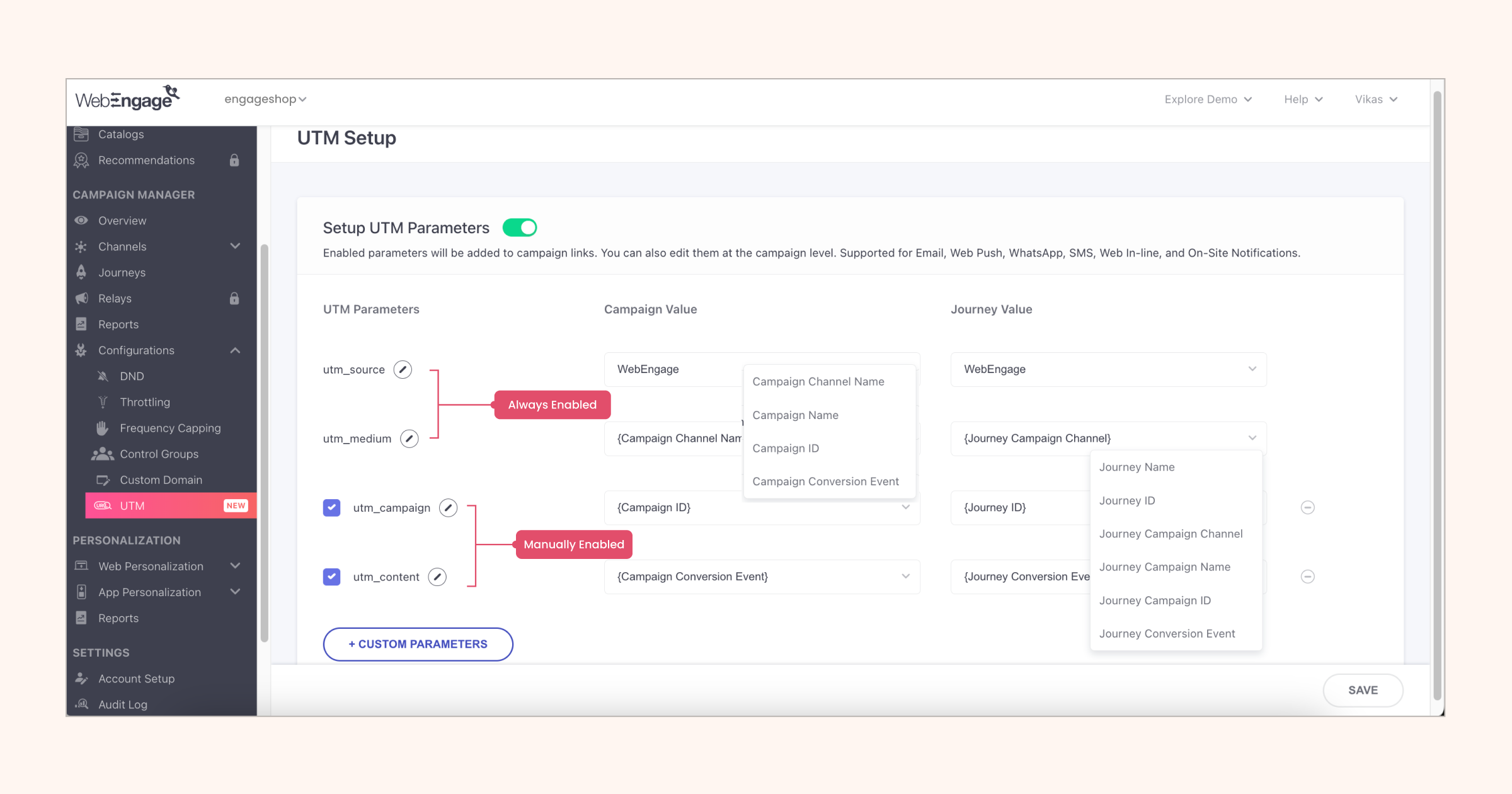 UTM Parameters