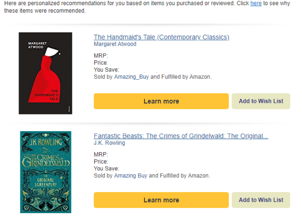Amazon Example