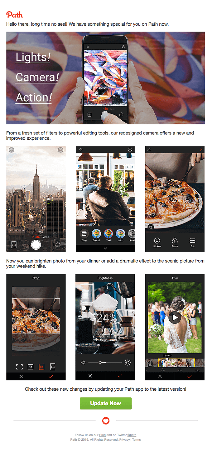 Path - email example