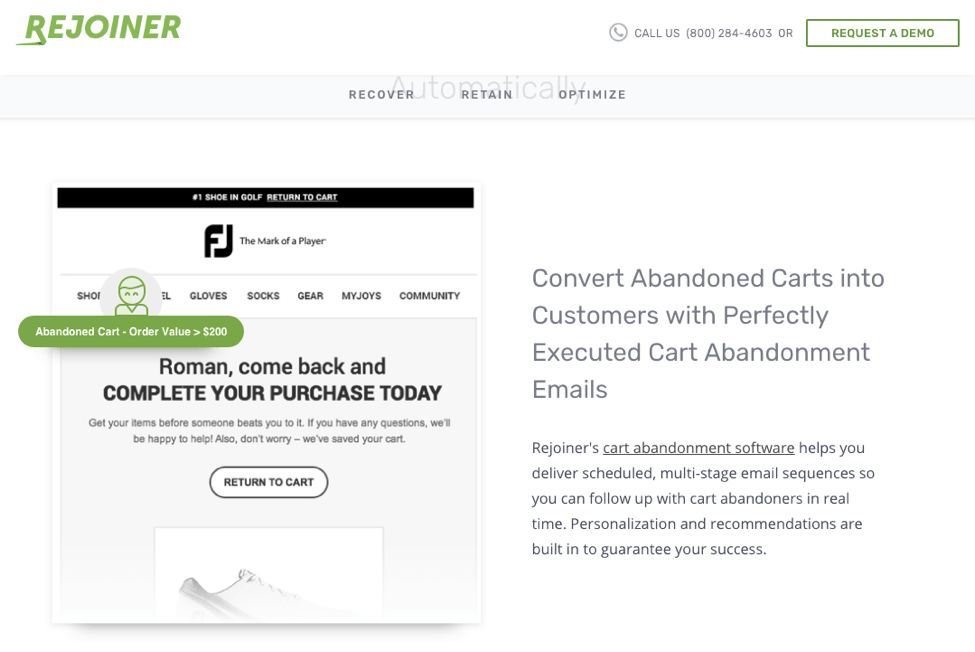 Rejoiner email