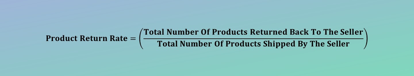 Product Return Rate Calculator | WebEngage