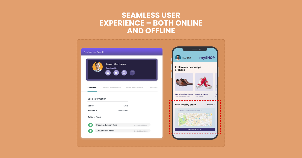 PROVIDE A SEAMLESS ONLINE-TO-OFFLINE USER EXPERIENCE ALONG WITH GEOFENCING | Advanced Use Cases for Ecommerce