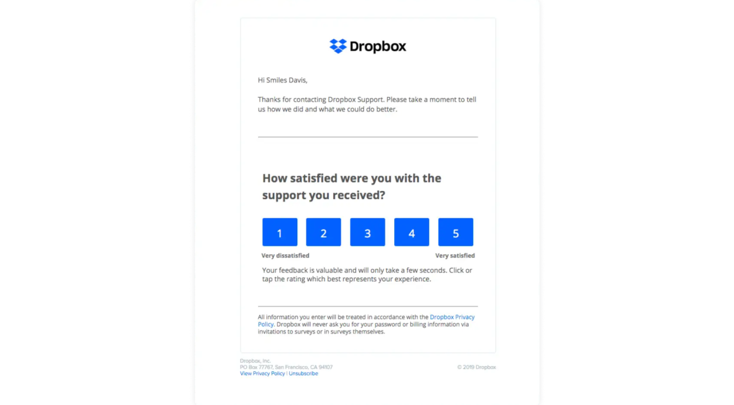 dropbox's Example of B2C Marketing Automation