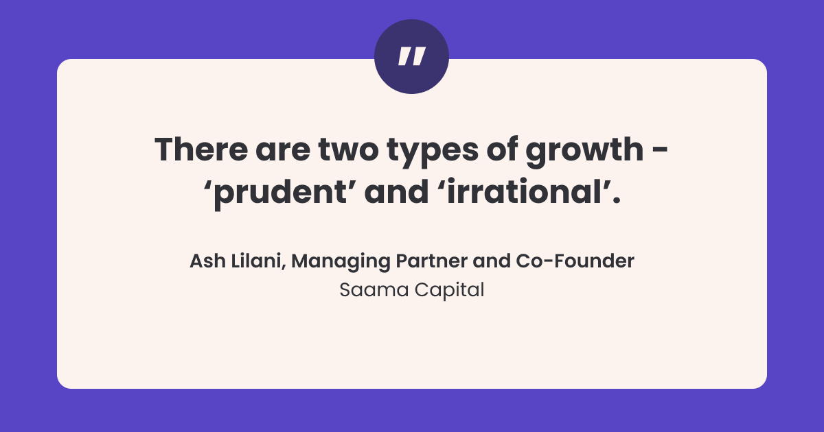 Ash Lilani, Managing Partner and Co-Founder at Saama Capital
