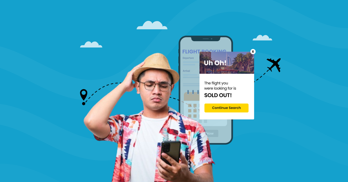 User Facing sold-out pop-up